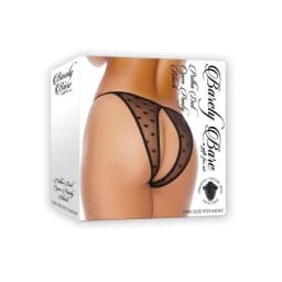 Barely Bare Polka Dot Open Panty, image 5
