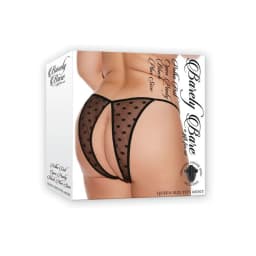 Barely Bare Polka Dot Open Panty, image 8