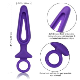 Booty Call Silicone Groove Probe Purple, image 5