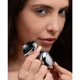 Booty Sparks Black Heart G Anal Plug Large, image 6