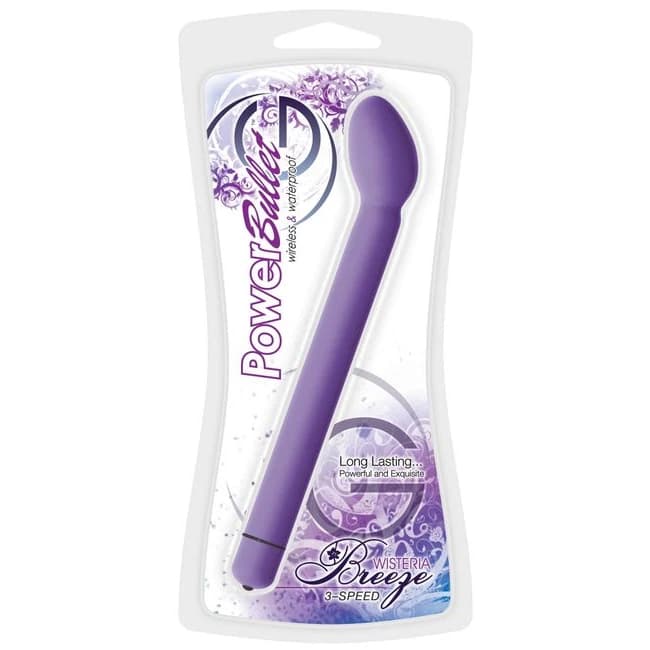 (d) Breeze Wisteria Massager Purple(out Oct) - Image 1