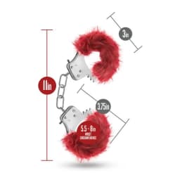 Temptasia Plush Fur Cuffs, image 4