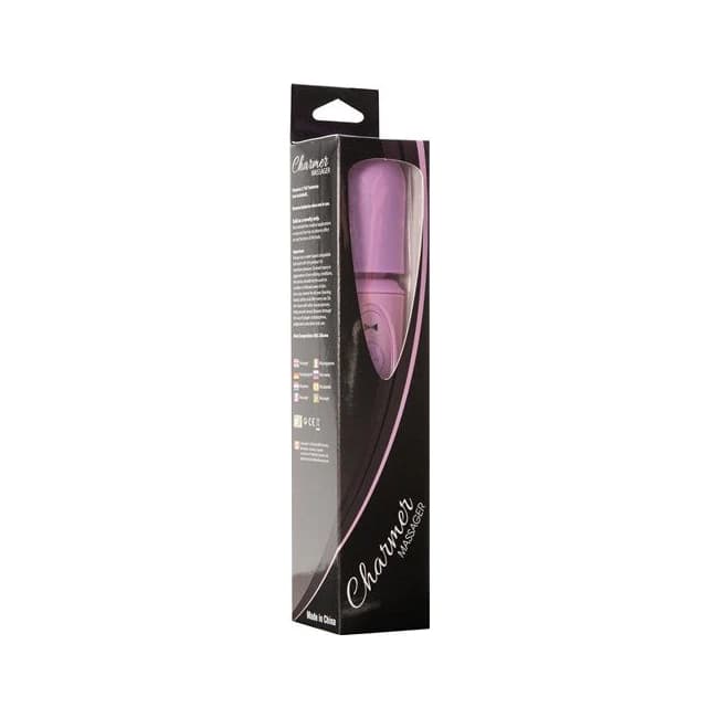 (d) Charmer 2 Speed Massager Purple Cordless - Image 1