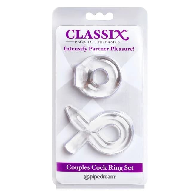(d) Classix Couples Cock Ring - Image 1