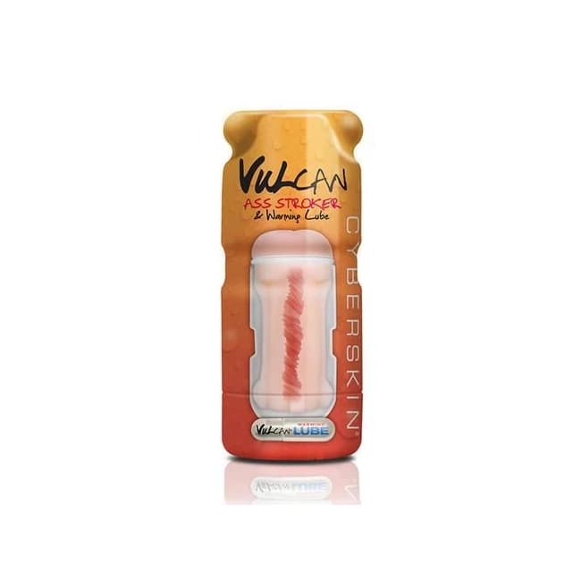 (d) Cyberskin Vulcan Ass Strok W/ Warming Lube - Image 1