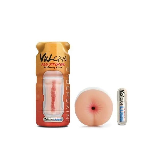 (d) Cyberskin Vulcan Ass Strok W/ Warming Lube - Image 2