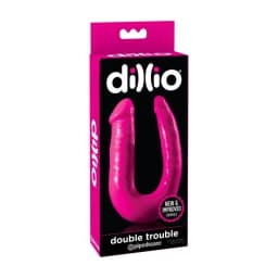 Dillio Double Trouble Pink Dong, image 1