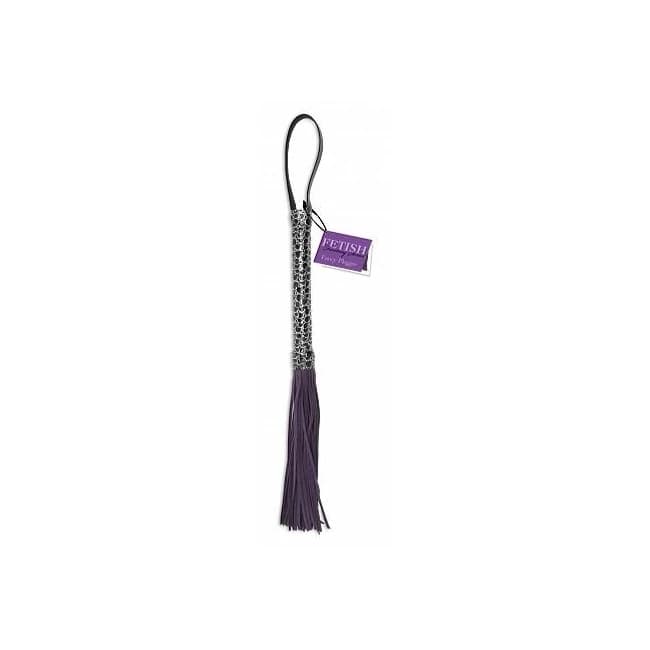 (d) Fetish Fantasy Designer Flogger - Purple - Image 1