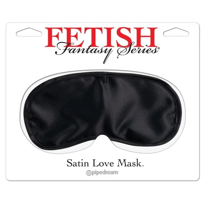 (d) Fetish Fantasy Love Mask-s Black - Image 1