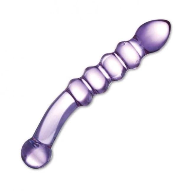 (d) Glas Purple Rain Ribbed Di - Image 1