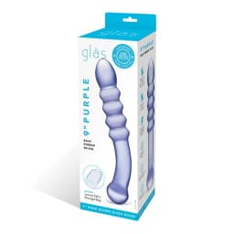 (d) Glas Purple Rain Ribbed Di - Image 2