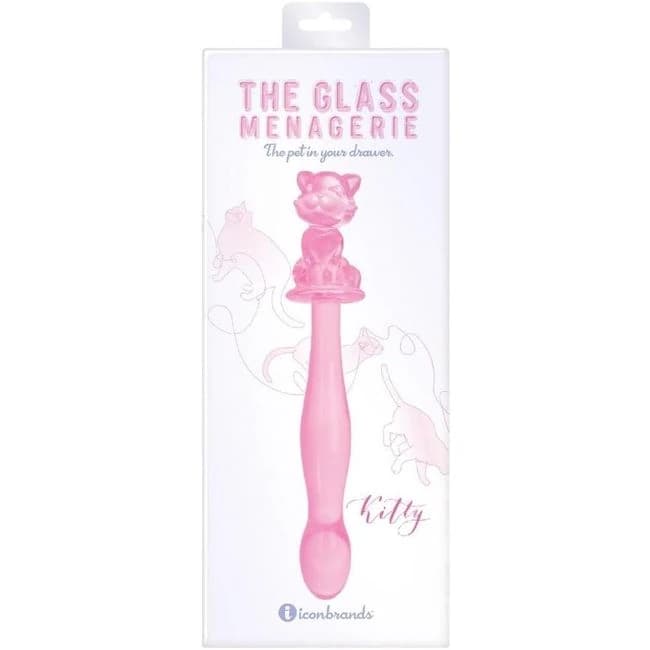 (D) GLASS MENAGERIE KITTY PINK  - Image 1