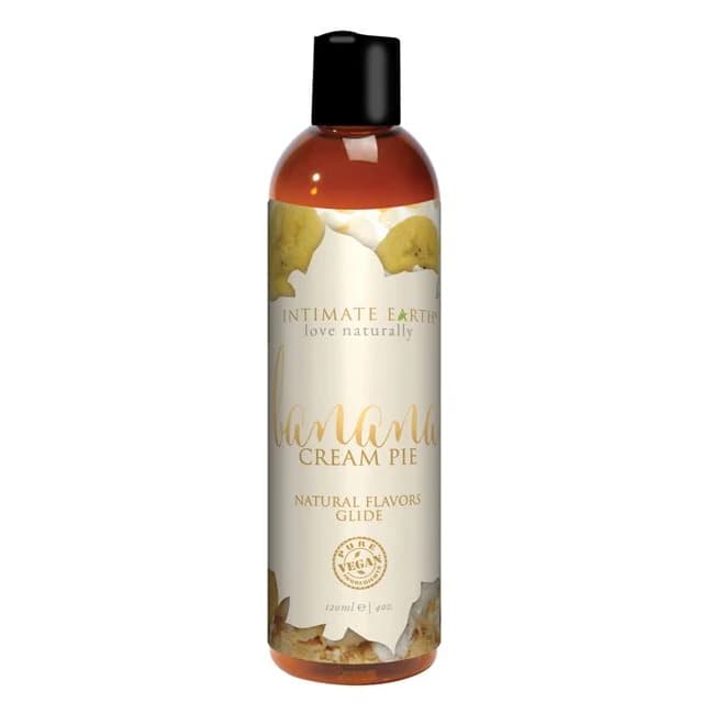 (d) Intimate Earth Banana Crea Pie Glide 4 Oz - Image 1