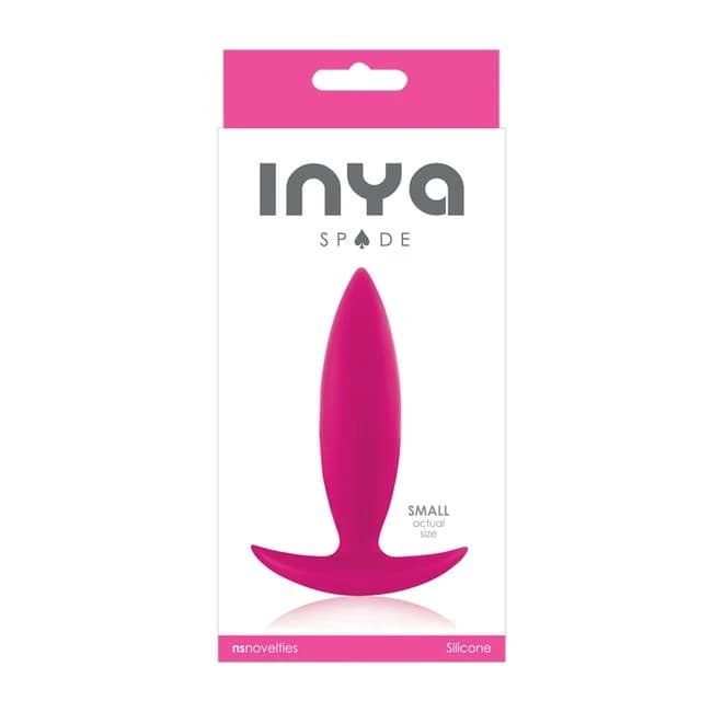 (d) Inya Spades Small Butt Plu Pink - Image 1