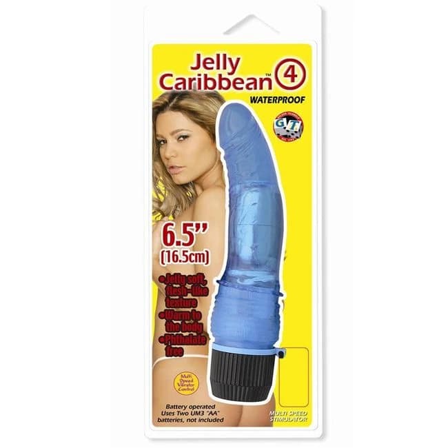 (D) JELLY CARIBBEAN #4 BLUE WATERPROOF  - Image 1