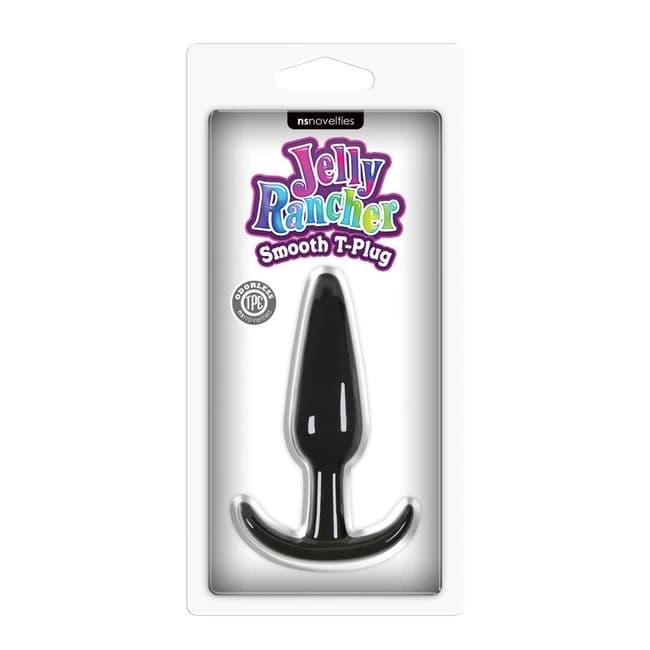 (d) Jelly Rancher T-plug Smooth Black - Image 1