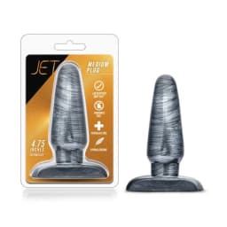 (d) Jet Medium Plug Carbon Metallic Black - Image 3