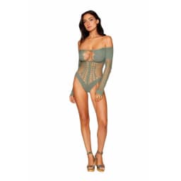 Long Sleeve Teddy Sage, image 2