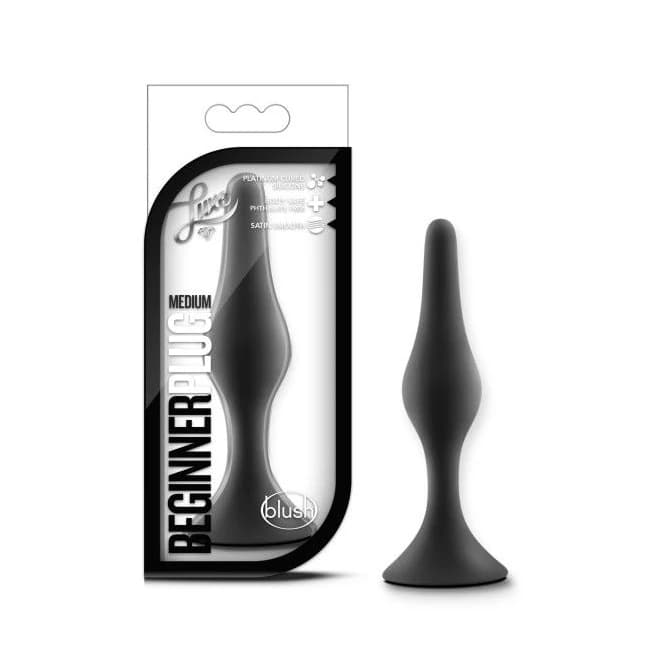 (d) Luxe Beginner Plug Medium Black - Image 1