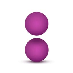 Luxe Double O Kegel Balls 0.8 oz Pink, image 1
