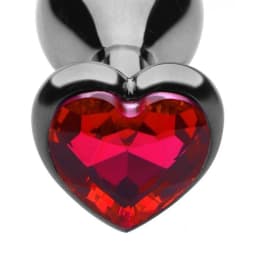 Master Series Heart Gem St Plug, image 1