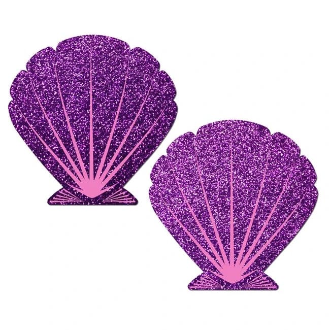 (d) Mermaid Glitter Purple/pin - Image 1