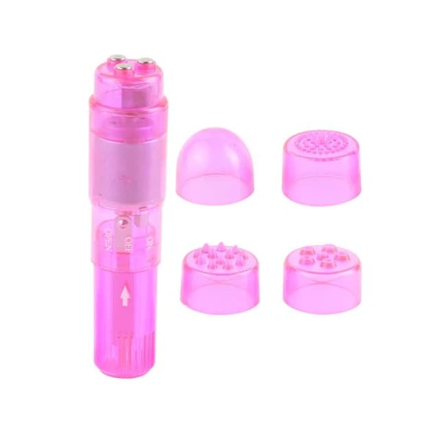 (d) Mini Mite Pink Waterproof Massager - Image 1