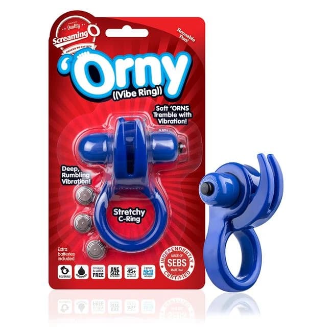 (D) ORNY VIBE RING BLUE (EACHE  - Image 1
