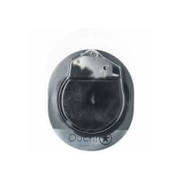Ouch! Heavy Duty Fluffy Handcuffs - Black, image 1