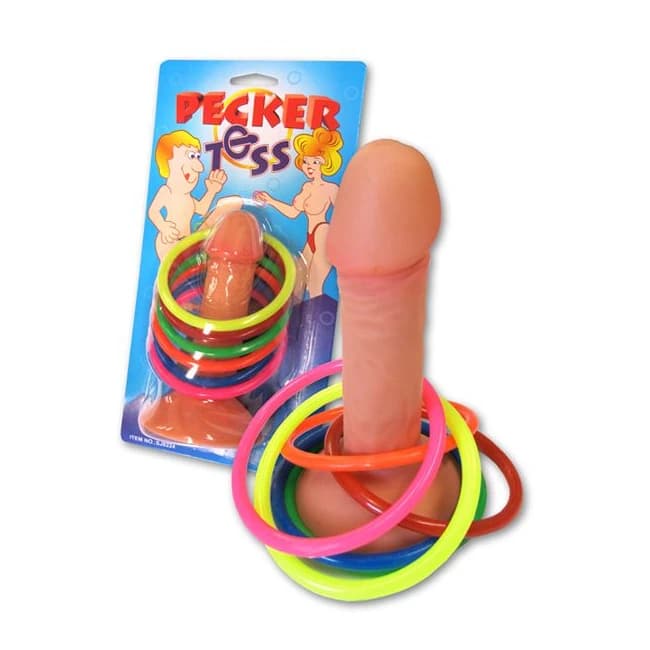 (d) Pecker Ring Toss Game - Image 1