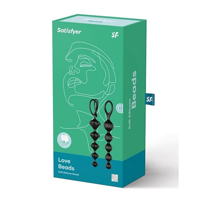 (d) Satisfyer Love Beads Set O Black (net) - Image 6