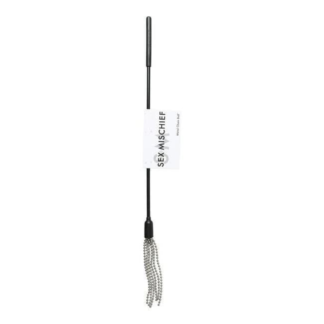 (d) Sex & Mischief Metal Chain Ball Tickler - Image 1
