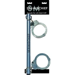 (d) Sex & Mischief Spreader Ba Metal Cuffs - Image 2