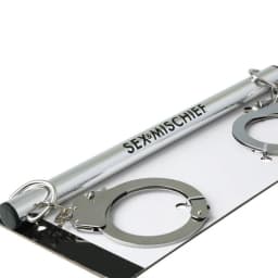 (d) Sex & Mischief Spreader Ba Metal Cuffs - Image 3