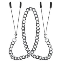 (d) Sex & Mischief Tug on My H Nipple Clips - Image 1