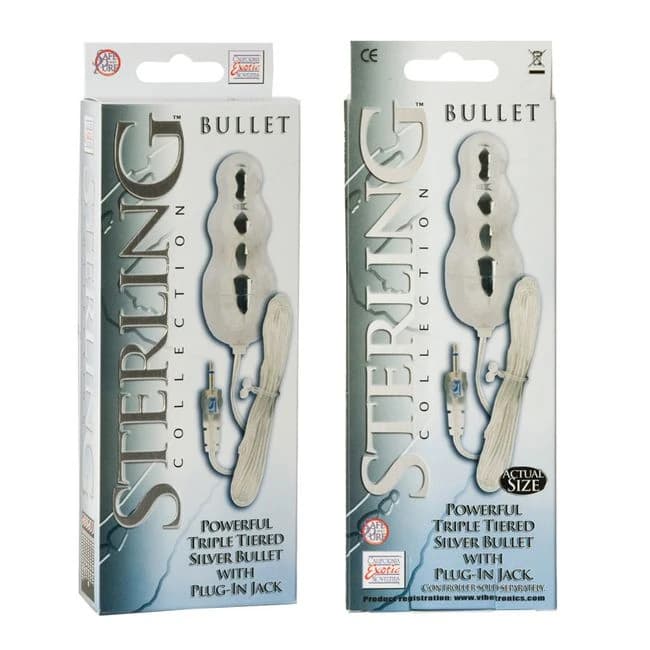 (d) Sterling Silver Tpl Tiered Bullet - Image 1