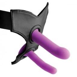 Strap U Silicone G Spot Du Dildo Set, image 2