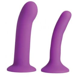 Strap U Silicone G Spot Du Dildo Set, image 4