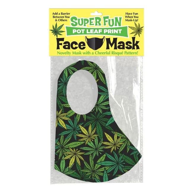(d) Super Fun Pot Leaf Face Ma - Image 1