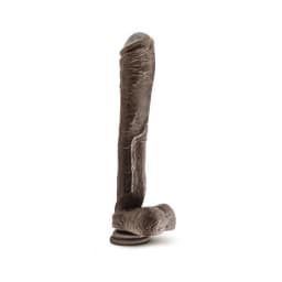 The Big Wood 13.5in Realis Penis Brown, image 2