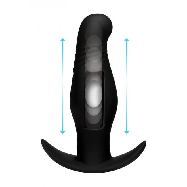 (d) Thump It 7x Rippled Thumpi Anal Plug - Image 1
