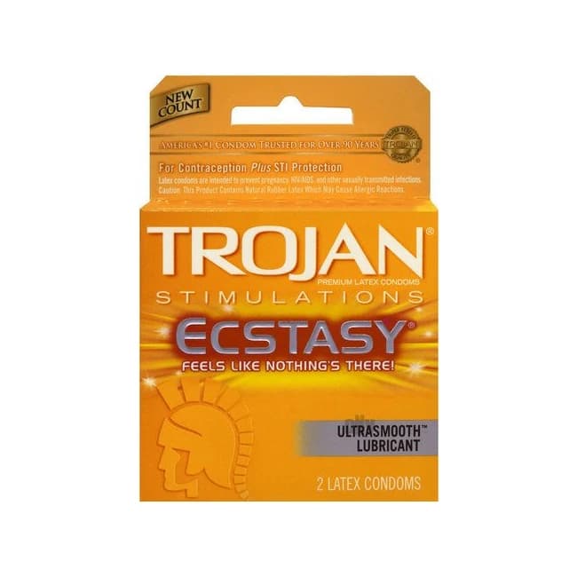 (d) Trojan Ecstasy Ultra Smoo - Image 1