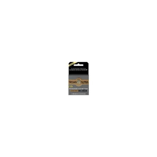 (d) Trojan Supra Bareskin 3pk Non-latex - Image 1