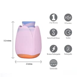 Tulip Wireless Suction Vib Rechargeable, image 2