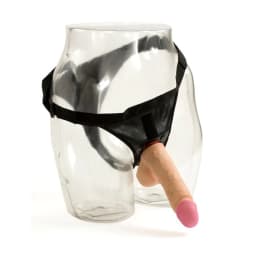 Ultra-Realistic-7in Cock w/ Harness Bx, image 1