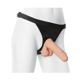 Ultra-Realistic-7in Cock w/ Harness Bx, image 4