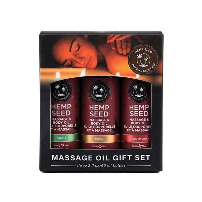 (d) Valentine Massage Oil Trio Gift Set - Image 1