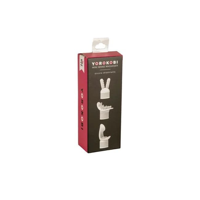 (d) Yorokobi Mini Wand Attachm 3 Pack - Image 1