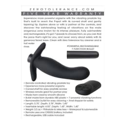 Zero Tolerance the Gentle Prostate, image 2