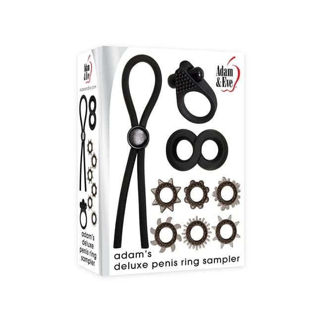 (d)adam & Eve Adams Deluxe Pen Ring Sampler - Image 1
